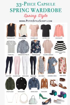 Closet Simple, Figs Scrubs, Petite Style, Spring Capsule Wardrobe, Paris Mode, Fashion Blogger Style, Fashion Capsule, Wardrobe Ideas