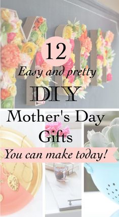 mothers day gifts that are easy to make