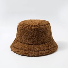 The hat is the easiest way to add a touch of personality to any cold-weather outfit. Why not give the classic bucket hat fluffy makeover? Material: Polyester. Aesthetic Bucket Hat, Sherpa Bucket Hat, Fluffy Bucket Hat, Winter Bucket Hat, Faux Fur Bucket Hat, Fur Bucket Hat, Ponytail Beanie, Man Hat, Casual Cap