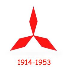 an image of a red logo with the words 1940 - 1953 written in white letters