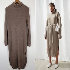 Reposhing This Item I Purchased From @Heatherbees91. Loved It, But Ready To Rotate For Something New. Questions? Leave A Comment Below! Turtleneck Dress, Belt Brown, Turtle Neck Dress, Something New, Turtle Neck, Womens Dresses, Women Shopping, Dresses, Color