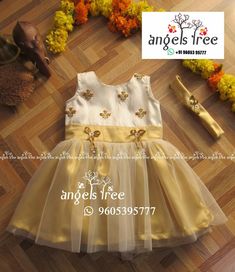 Traditional Baby Dresses, Onam Dress, Indian Dresses For Kids, Onam Outfits, Cotton Frocks For Kids