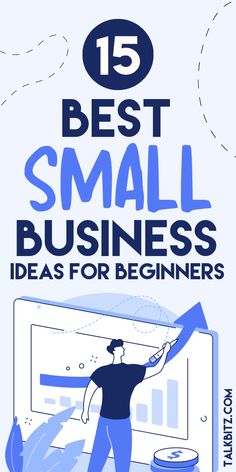 the top 15 best small business ideas for beginners infographical poster templates