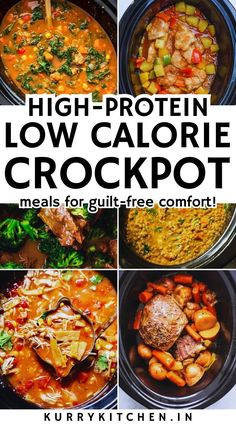 high - protein low calorie crockpot meal is ready in less than 30 minutes