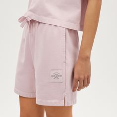 100% cotton Drawstring at waist Slip pockets Inseam: 5 Model is 5'10 (178cm) chest 31 (79cm) waist 24 (61cm) hips 35 (89cm) and wears a size S Style No. CR033 Trendy Cotton Shorts With Drawstring, Trendy Cotton Drawstring Shorts, Cotton Shorts With Elastic Waistband For Loungewear, Cotton Shorts For Loungewear In Spring, Cotton Loungewear Shorts For Spring, Spring Cotton Shorts For Loungewear, Trendy Cotton Short Bottoms, Comfortable Cotton Shorts For Spring, Trendy Short Cotton Bottoms