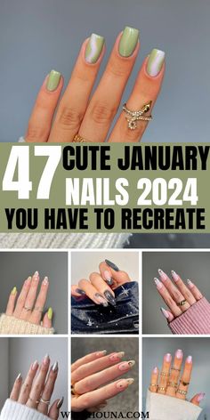 It's January, and you can't skip getting your nails done for the new year. We're totally obsessed with these January nails for 2024. We've got you everything from January nail designs 2024, January nails ideas simple, cute January nails, January nails ideas, January nails ideas simple classy, January nail colors, and so much more. Cute Nails For January, Nails For January, Cute January Nails, January Nail Colors, Nails January, January Nail, Birthday Nail Designs