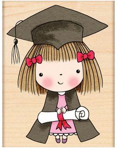 a girl wearing a graduation cap and gown