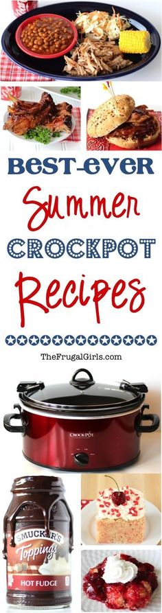 the best ever summer crockpot recipes