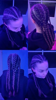 4 warkocze bokserskie ; 4 boxing braids Wykonane na naturalnych włosach ; Made on natural hair #braiding#braidinghairstyles#hairstyles#hair Boxing Braids, Dutch Hair, Short Braid Hairstyles, 4 Braids Hairstyle, Short Braid, Dutch Braid Hairstyles, Braids Hairstyles Pictures, Short Braids, Sports Hairstyles