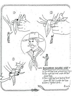 an old black and white drawing of a man in a cowboy hat with two hands reaching out