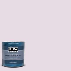 the behr paint is light blue with white trim