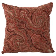 Antique Paisley pillow cover made from a European wool Paisley shawl, late 19th /early 20th century. It does not come with an insert. Linen in the back. Zipper closure. Dry. Cleaning is reccommeded. Antique European Paisley shawls are a type of shawl that originated in Europe in the 19th century. They are named after the town of Paisley in Scotland, where the distinctive teardrop-shaped design was first produced using a traditional Jacquard loom. These shawls were highly fashionable during the V Paisley Pillows, Paisley Shawl, Jacquard Loom, Textile Industry, Pillows And Throws, Victorian Era, Early 20th Century, Formal Wear, 19th Century