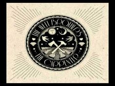 an image of the cover art for cosmic circle, which is featured in black and white