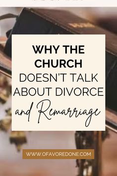 Why the Church Doesn’t Talk About Divorce and Remarriage Scripture When Going Through A Divorce, Divorce And God, Biblical Reasons For Divorce, Divorce Christian, When Is It Time To Divorce, How To Survive Marriage Separation, Dating After 40, Dealing With Divorce, Christian Dating