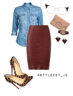 Pencil Skirt Outfit, Fall Office Outfits, Diva Style, Elegante Casual, Skirt Outfit, Work Attire, Office Outfits, Work Fashion