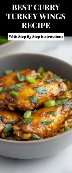 Image for Best Curry Turkey Wings Recipe Best Curry, Turkey Wings, Wing Recipes, Curry Recipes, Weeknight Dinner, Spice Things Up