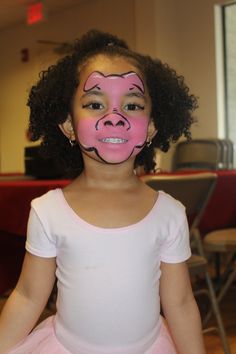 Pig piggy face paint Pig Nose Face Paint, Pig Face Paint Easy, Pig Makeup Halloween, Pig Fancy Dress