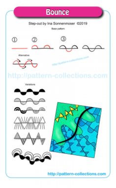 an activity sheet for children to learn how to write and draw lines with pictures on it