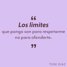 a purple background with the words los limites que pono son para respetame no para offendere