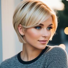 Discover 30 chic short hairstyles that suit every hair type and texture. Perfect for your next salon visit! Sleek Short Hair, Short Sassy Haircuts, Chic Short Hair, Chin Length Hair, Bob Haircut For Fine Hair, Hair Inspiration Short, Mom Hairstyles