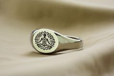 This engraved yoga ring in 14k gold features a beautifully designed round signet shape perfect for meditation and zen enthusiasts. Ideal for those who practice mindfulness or have a deep connection with yoga, Buddhism, or spirituality, this custom engraved ring is both meaningful and stylish. It's the perfect combination of elegance and mindfulness, ideal for daily wear or as a special gift for yoga lovers. 📏 Ring Size: Choose your preferred size from the drop-down menu. 💍 Signet Details: Signet Size: 10mm Signet Shape: Round Metal Type (Main Photo): 14k Gold Filled - Other options available in the drop-down menu. Texture / Finish (Main Photo) - Shiny - Other options available in the drop-down menu. 🌟 Why Choose Our Unique Handmade Jewelry? ♥ Nickel-Free ♥ Tarnish Resistant ♥ One-Year W Dna Jewelry, Yoga Ring, Delicate Gold Ring, Practice Mindfulness, Jewelry Delicate, Engraved Ring, Fancy Gifts, Meditation Rings, Deep Connection