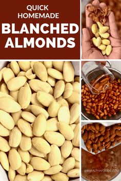 almonds are the most delicious and nutritious foods