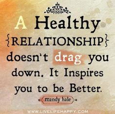 a quote from mary hale about being a healthy relationship