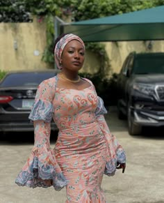 Hausa Lace Gown Styles, Hausa Styles, Kampala Gown, Senegal Dress, Afro Female, Kampala Gown Styles For Ladies, Eid Clothes, Ankara Designs, African Styles