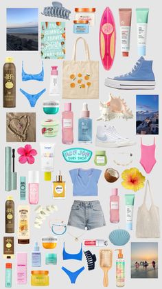 Beachy Birthday Gifts, Summer Things To Buy, Summer Gift Ideas, Road Trip Kit, Summer Prep