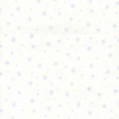 a white background with blue snowflakes on it