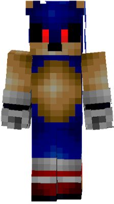 an image of a minecraft character with red eyes and blue skin, standing in front of a white background