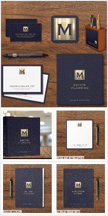 Elegant Navy and Gold Business Essentials Collection. Elevate your professional image with timeless designs. Perfect for creating a lasting impression. Navy Leather, Printed Leather, Dark Navy, Timeless Design, Timeless Elegance