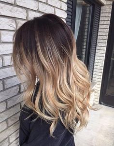 Brown To Blonde Ombre Hair, Brown Hair With Blonde Balayage, Dark Ombre Hair, Gorgeous Hairstyles