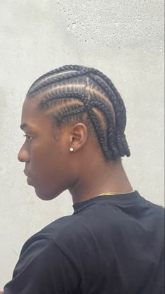 Men Conrow Ideas, Design Cornrows Braids Men, Cornrow Black Men, Braid Designs For Men Short Hair, Cornrow Braid Styles Men, Protective Hairstyles Men, Cornrows Men Black Hairstyles, Mens Cornrows Design, Cornrow Designs Men