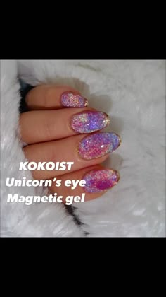 KOKOIST's holographic magnetic gel will add an instant ✨ zhuzh ✨ to your set. The gel can be used over any base color to completely change the atmosphere of a look. Glitter Toe Nails, Artsy Nails, Beauty Land, Neat Nails, Hair Dressing, 2024 Nails, Ice Blonde, Fancy Nails Designs