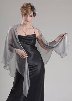 "100% silk iridescent chiffon shawl Color: #151 Silver Grey Width from tip to tip - 64\" Length to point of widest part - 30\" Care Instructions: hand wash cool, hang up to dry, iron with No Steam! Before you will make your order you can purchase a swatches to view and touch a real material.  - https://www.etsy.com/listing/110137147/swatches-set - https://www.etsy.com/listing/183186969/swatches-of-iridescent-chiffon-one-of-35 PROCESSING TIME: Since all of my items are custom made, average manufa Wedding Shawls, Silk Chiffon Scarves, Chiffon Shawl, Light Silk, Wrap Shawl, Gray Silk, Chiffon Scarf, Natural Silk, Formal Attire