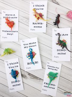 these dinosaur valentine cards are so cute and easy to make