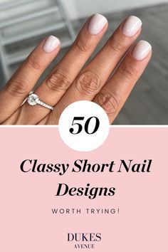 Classy Nail Colors Spring, Dip Nail On Natural Nail, Natural Looking Manicure Ideas, Classic Short Nail Designs, Elegant Nails Classy Simple Short, Short Nail Designs Minimal Spring, Simple Manicure For Short Nails Classy, Spring Nails Elegant Simple, Dipped Short Nails