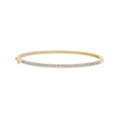 Diamond Line Bangle Real Gold Jewelry, Bangle Jewelry, Things Under A Microscope, Wear Necklaces, Diamond Bangle, Delicate Jewelry, Pearl Gemstone, Feel Pretty, Keep Jewelry