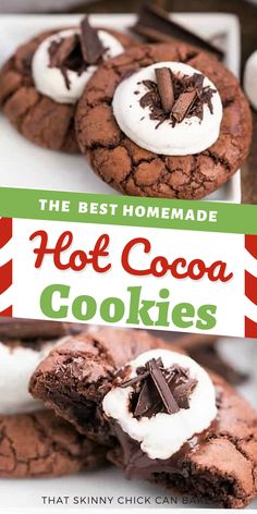 the best homemade hot cocoa cookies