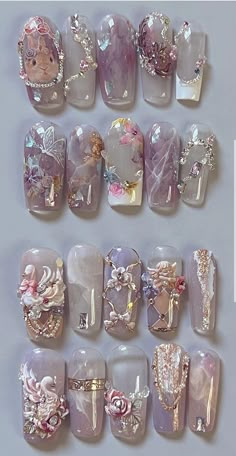 Nail Idea Spring, Nails Idea Spring, Nails 2023 Acrylic, Nails Acrylic Coffin Spring, Printed Nails, Spring Nail 2023, Nails 2022 Spring, Nail Colors Spring, Nail Trends Spring