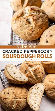 Serve these sourdough bread rolls for a Thanksgiving side dish to impress! This Thanksgiving dinner recipe is vegan, dairy-free, soy-free, and xanthan gum-free. Everyone will love these Gluten-Free Cracked Peppercorn Sourdough Rolls that are delicious and satisfying! Easter Side Dish Recipes, Sourdough Bread Rolls, Sourdough Buns, Easter Side Dish, Easter Dinner Ideas, Easter Side Dishes Recipes, Gluten Free Party Food