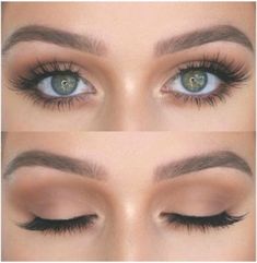 Fantasy Make-up, Make Up Designs, Wedding Hairstyles And Makeup, Soft Eye Makeup, Makeup Looks For Green Eyes, Bright Eye Makeup, Makeup Eyebrows, Wedding Eye Makeup