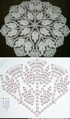 crocheted doily patterns for the table