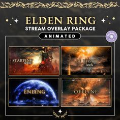 the elder ring stream overlay package