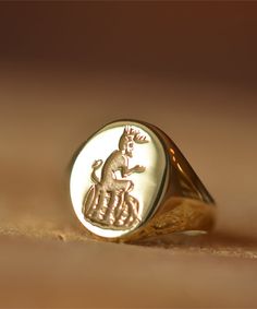 Custom Made Family Crest Ring – Minimalist Designs Family Crest Ring, Family Crest Rings, Plain Jewelry, Types Of Jewelry, Custom Cufflinks, Silver Monogram, Sterling Silver Cufflinks, Run It, Silver Signet Ring