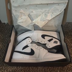 Never Worn Size 13 Men's Air Jordan 1 Mid Jordan 1 Mid White And Black, Nike Air Jordan 1 Mid White Shadow, Air Jordan 1 Mid Se Newsprint, Groomsmen Air Jordans, Fake Boyfriend Pictures Shoes, Air Jordans 1 Off White, Air Jordan 1 Mid Triple White, Jordan 1 Fakes, Jordan Shoe Candle