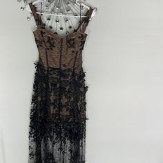 Reposhing This Item I Purchased From @Christinawatts1. Loved It, But Ready To Rotate For Something New. Questions? Leave A Comment Below! Brown Lace Party Dress, Dress The Population, Everyday Outfit, Medium Long, Everyday Outfits, Something New, New Dress, Black And Brown, Long Dress