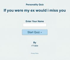 a sign up page for a quiz game