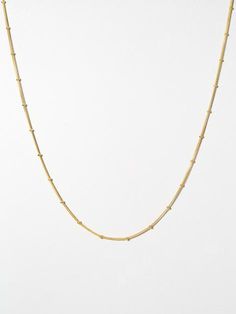 Dainty Everyday Ball Chain Necklace, Dainty Gold Ball Chain Necklace, Dainty 14k Gold Tarnish-resistant Chain Necklace, Gold Ball Chain Classic Necklace, Minimalist Yellow Gold Tarnish-resistant Chain Necklace, Recycled Gold Jewelry, Ball Chain Necklace, Solid Gold Earrings, Fine Jewelry Collection